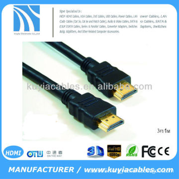 Hdmi male to female cable 1.5m transmit data at up to 10.2GB/s producing brilliant displays on your television